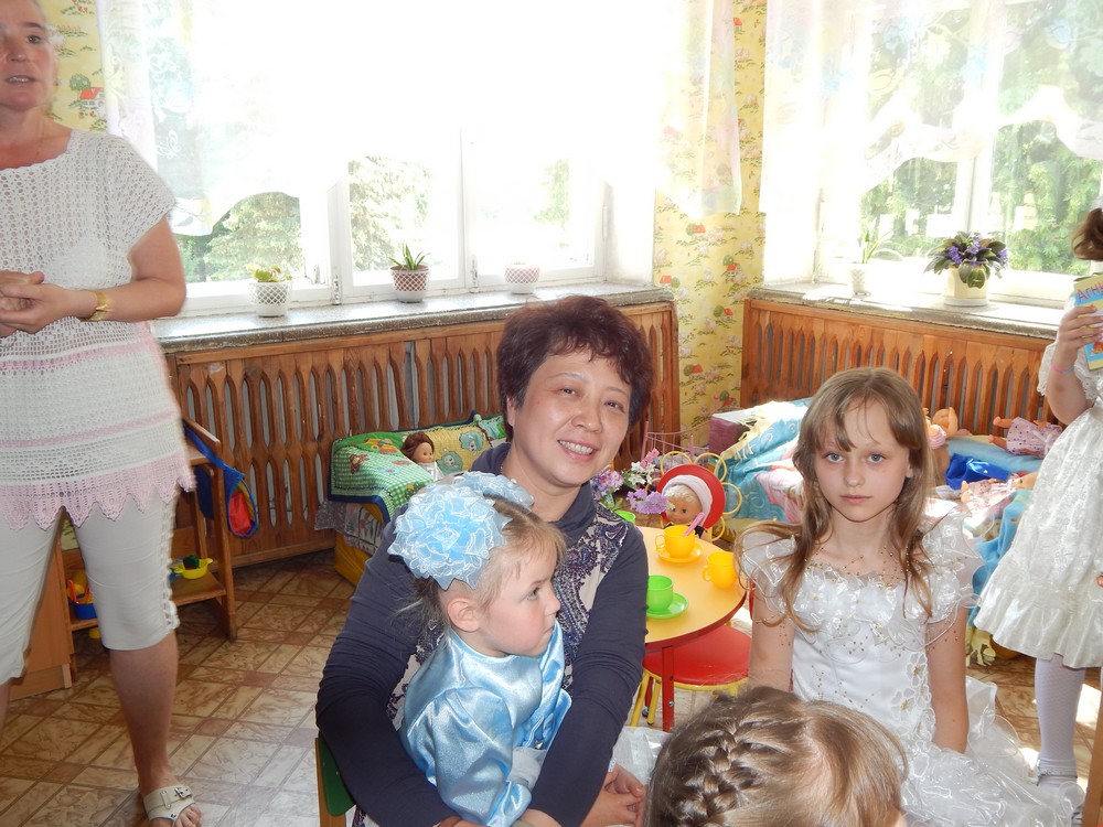 Вручение подарков в Детском социальном приюте, г. Витебска